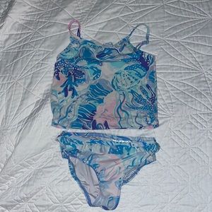 Lilly Pulitzer girl bathing suit size 5T